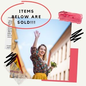 All Items Below Are Sold!